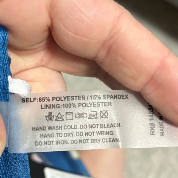 Nicole Miller Floral One-Piece Swimsuit - Picture 6 of 6